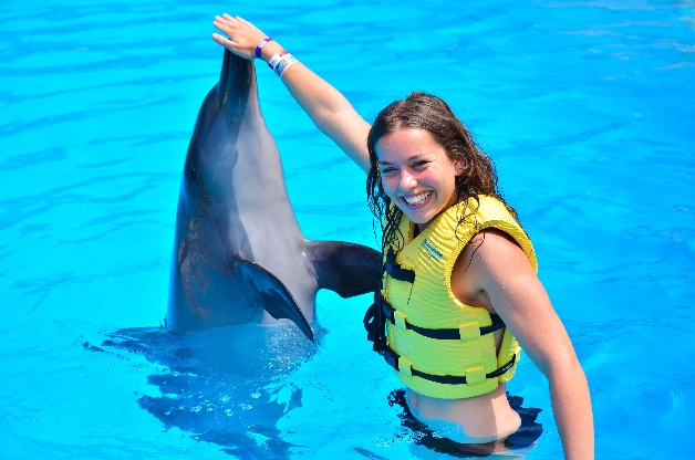 Плавание с дельфинами на Острове Женщин