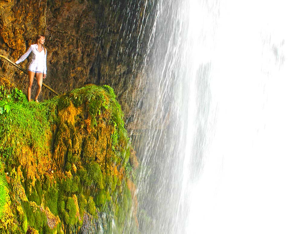 Эдесса - Город водопадов, купание в горячих водопадах Аридэи