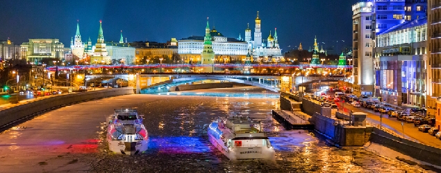 «По берегам Москвы-реки» КРУГЛОГОДИЧНАЯ экскурсия на теплоходе-ресторане.