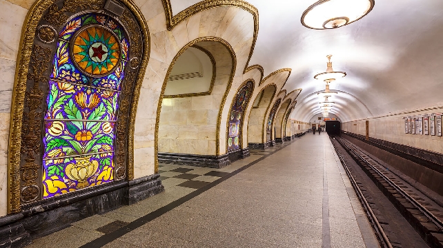 Московское метро — музей под землей!