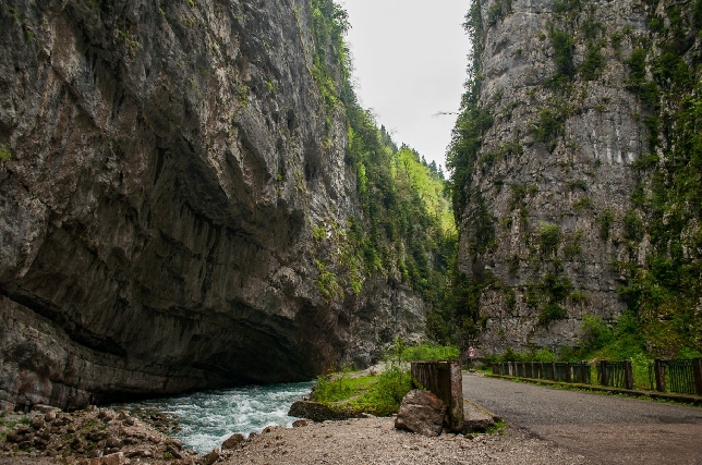 Абхазия-Юпшарский каньон