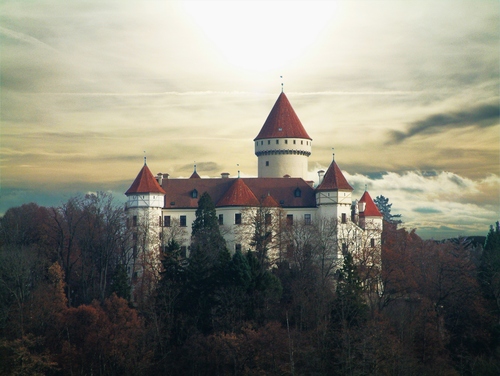 Из Праги в замок Конопиште