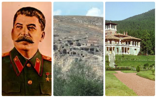   Гори-Родина Сталина, Уплисцихе-пещерный город ,курорт Боржоми