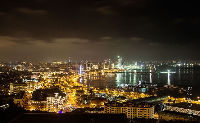 Экскурсия по ночному Баку