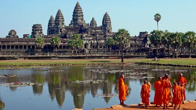 Первое знакомство с Ангкором.
