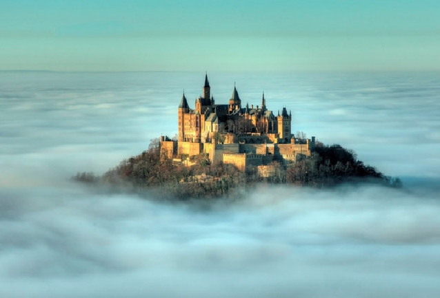 Гогенцоллерн - сказочный замок в облаках