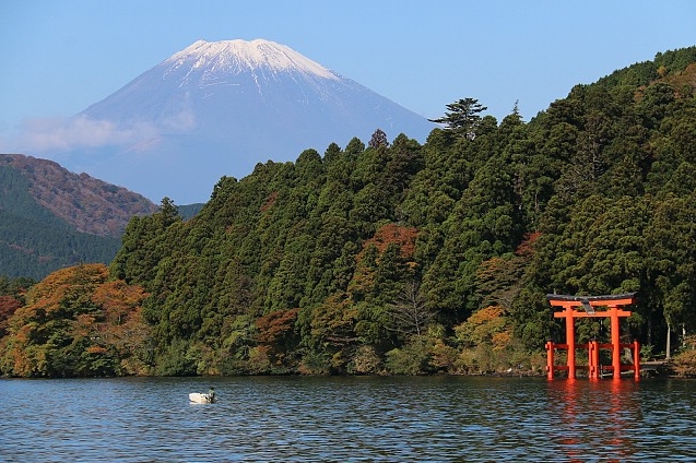 Хаконе: Гора Фудзи и Кипящая долина Овакудани