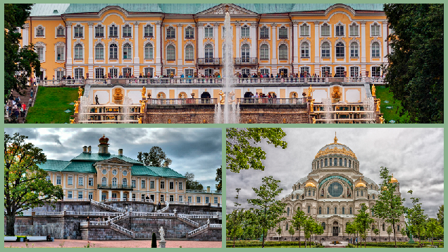 Комплексная экскурсия по пригородам Санкт-Петербурга