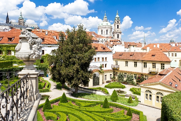 Самые красивые сады Праги