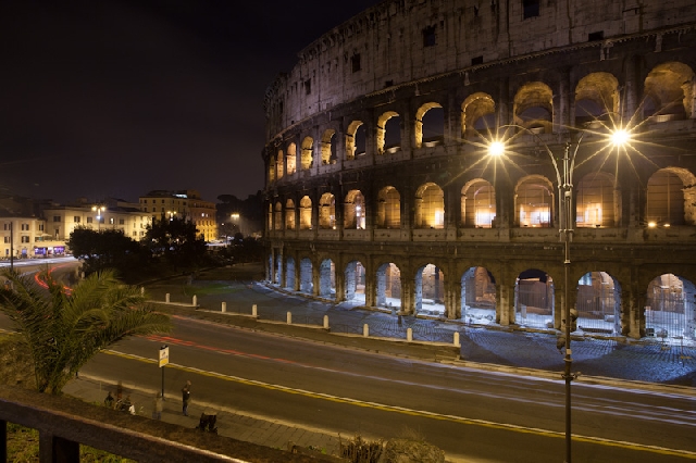 Вечерний Рим на авто с панорамой