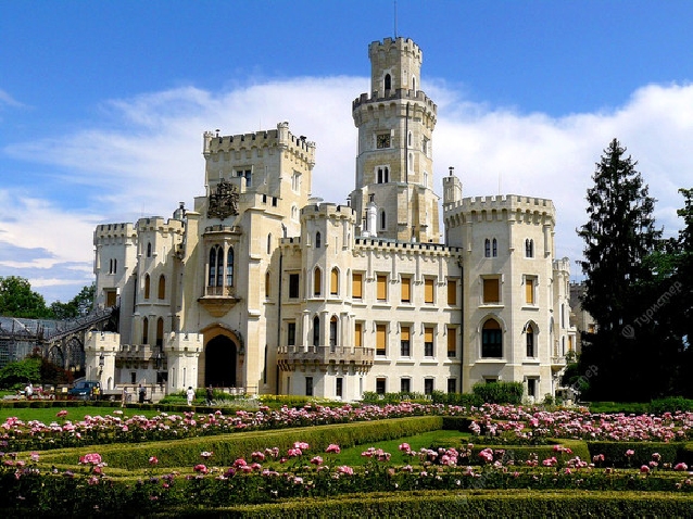 Замок Глубока-над-Влтавой и Чешский Крумлов