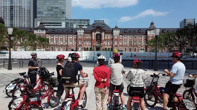 Обзорная по Токио на велосипедах!