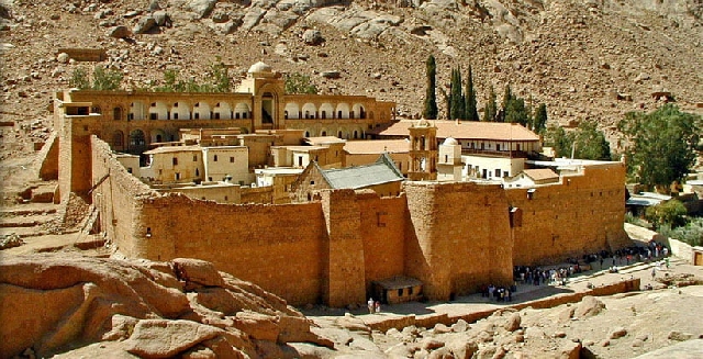 Монастырь Св. Екатерины и город Дахаб
