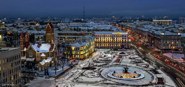 Минск - от средневековья до современного мегаполиса