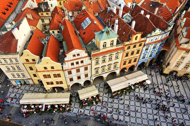 Старый город и Пражский град