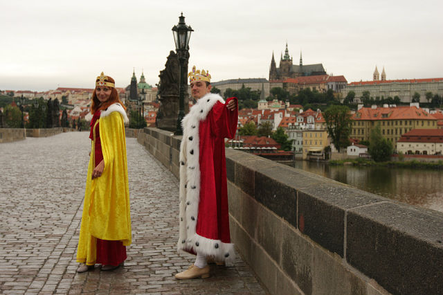 Авто-пешеходная экскурсия в Праге с Гидом-Королем