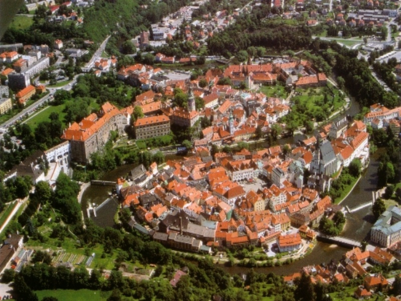 Сказочный городок Чешский Крумлов