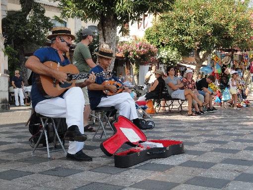 Таормина с высоты птичьего полета