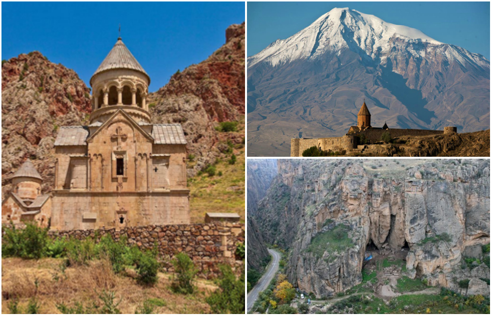 Нораванк, Хор Вирап, пещеры поселка Арени