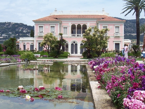 Знаменитые виллы Лазурного Берега