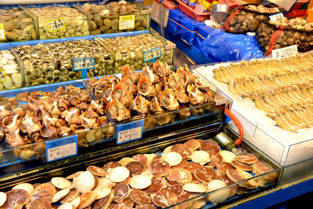 Норянчжин Рыбный рынок
