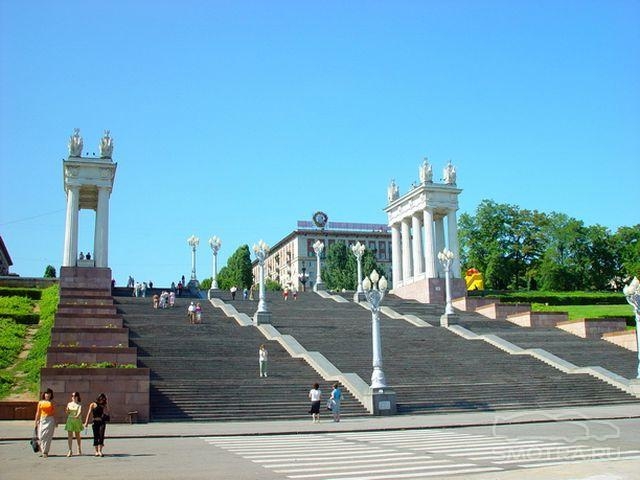 Волгоград со стороны волги фото