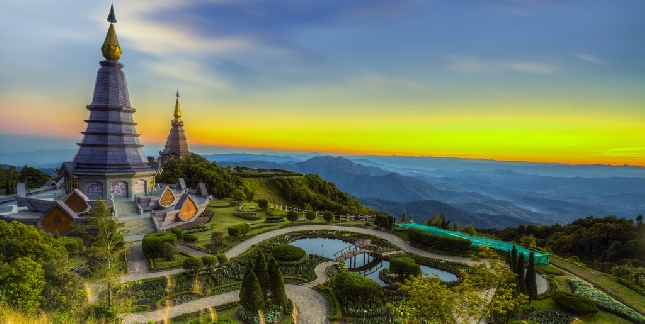 Экскурсия на самую высокую гору Doi Inthanon
