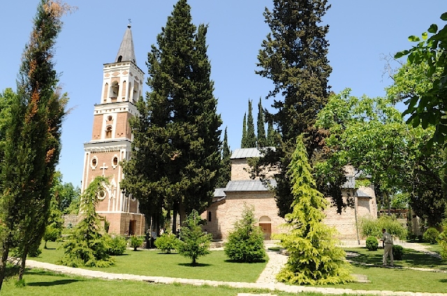 Кахетия, женский монастырь Бодбе