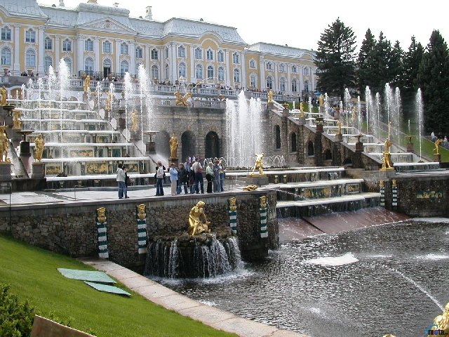 Голубой дворец в петергофе фото