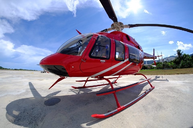 Прогулки на вертолете над островом Лангкави