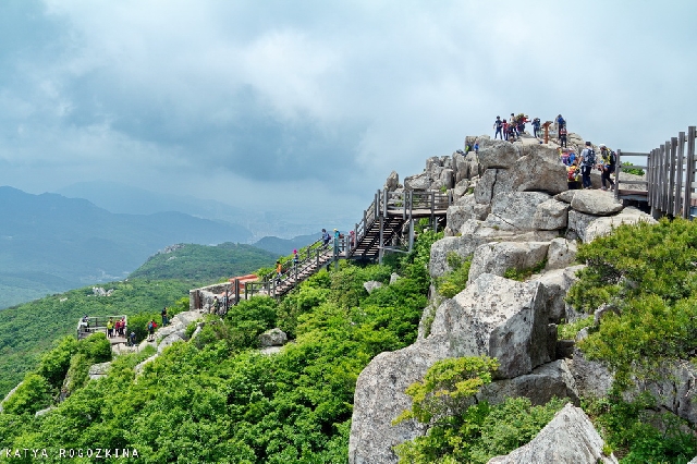 Пусан. Крепость Кымчжонсансон и монастырь Помоса