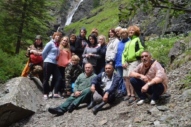 Водопады долины реки Шинок