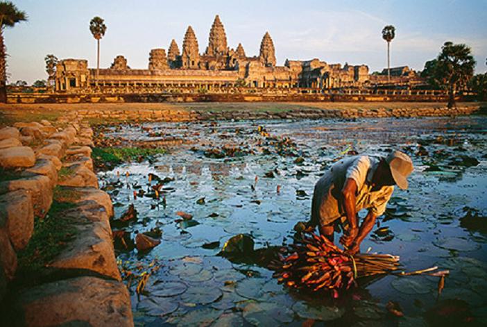 Храмы Ангкорской империи . Камбоджа .