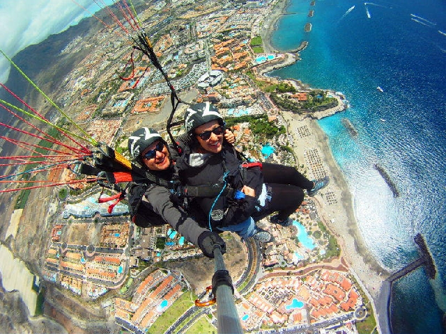 Полет на параплане