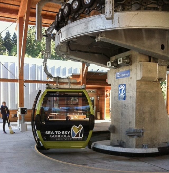 Сквомиш и Sea to Sky гондола