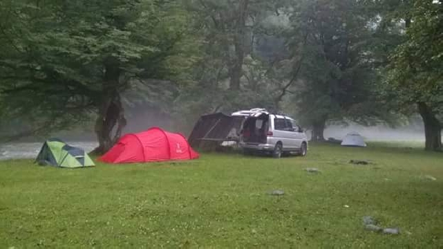 В палатках по горам 