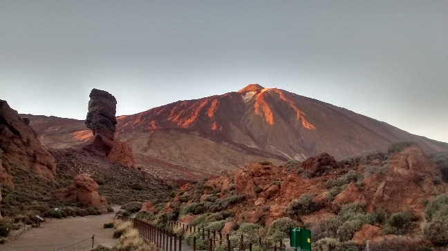 Знакомство с вулканом Тейде