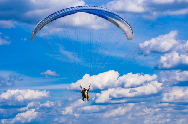 Полёт на параплане