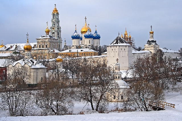 Троице сергиева лавра фото сверху