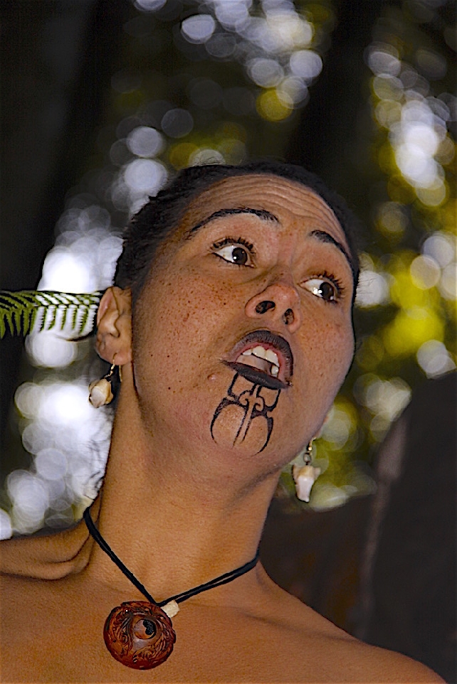Маори - аборигены Новой Зеландии.