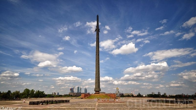 Парк Победы с военным археологом