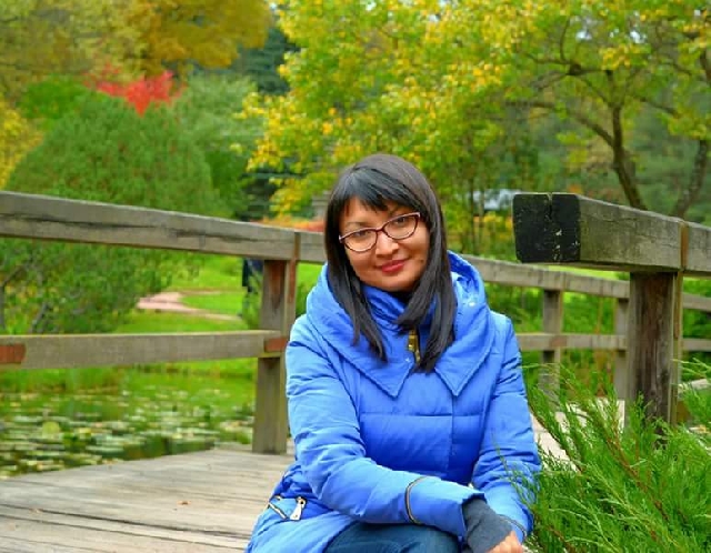 Осень. Японский сад в Москве