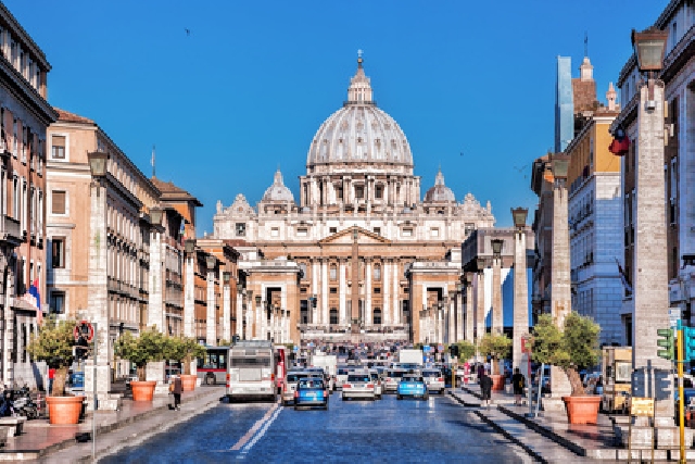 Собор Святого Петра в Ватикане .Паломничество по православным  святыням Рима
