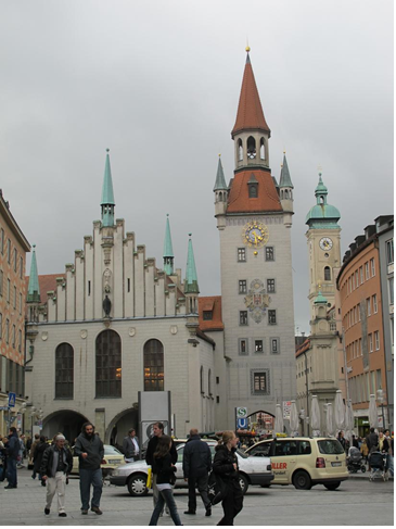 Мюнхен - столица баварских королей.