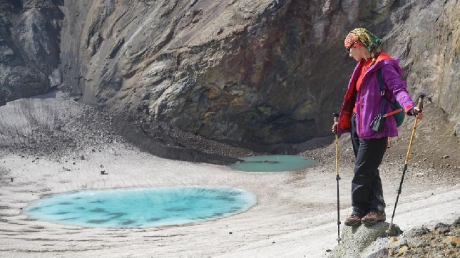 Восхождение на вулкан Мутновский