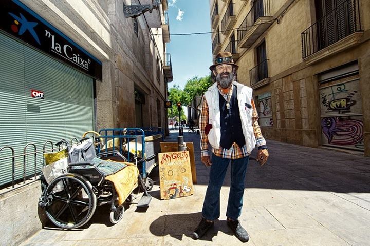 Барселона глазами бездомного