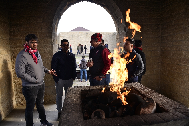 Азербайджан, страна огней