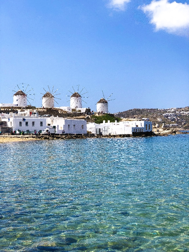 Лабиринты белоснежной Хоры - Пешеходная прогулка по столице острова