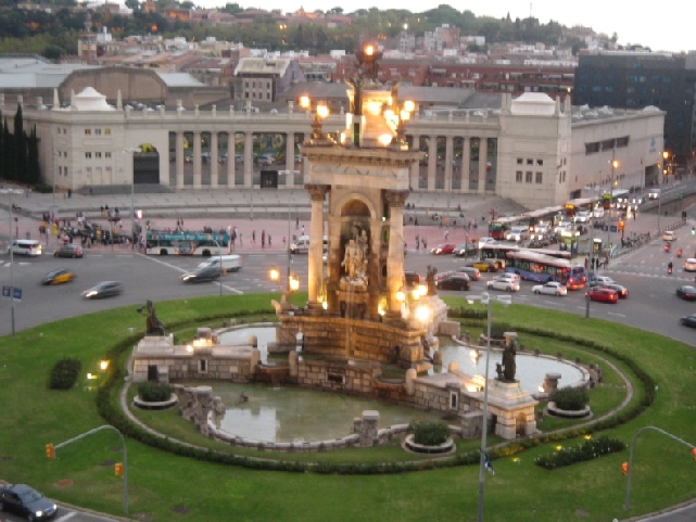 Монтжуик и Испанская деревня. Пешеходная прогулка