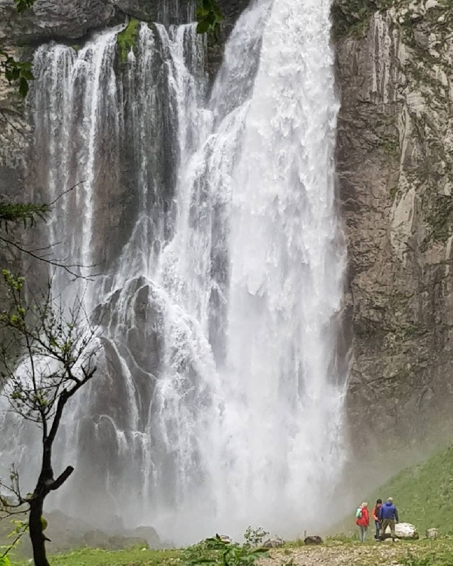 Абхазия водопады Гегский водопад